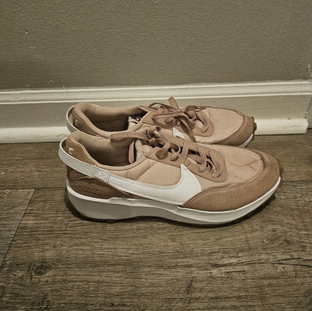 Nike Women’s Pink Tan Low-Profile Sneakers